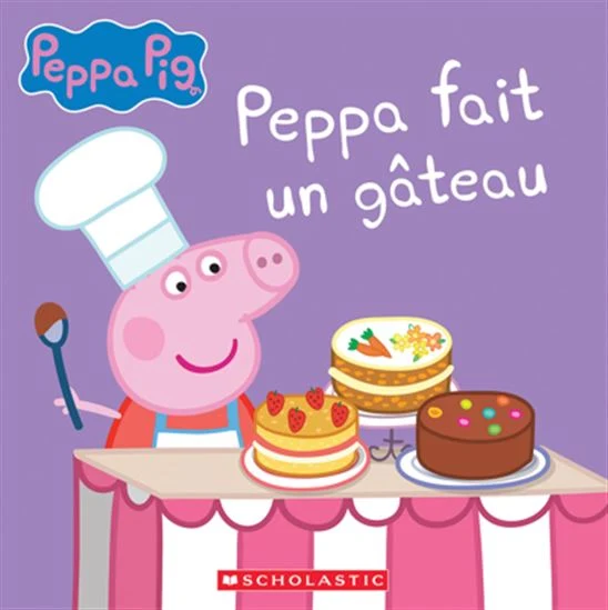 Peppa Pig fait un gâteau