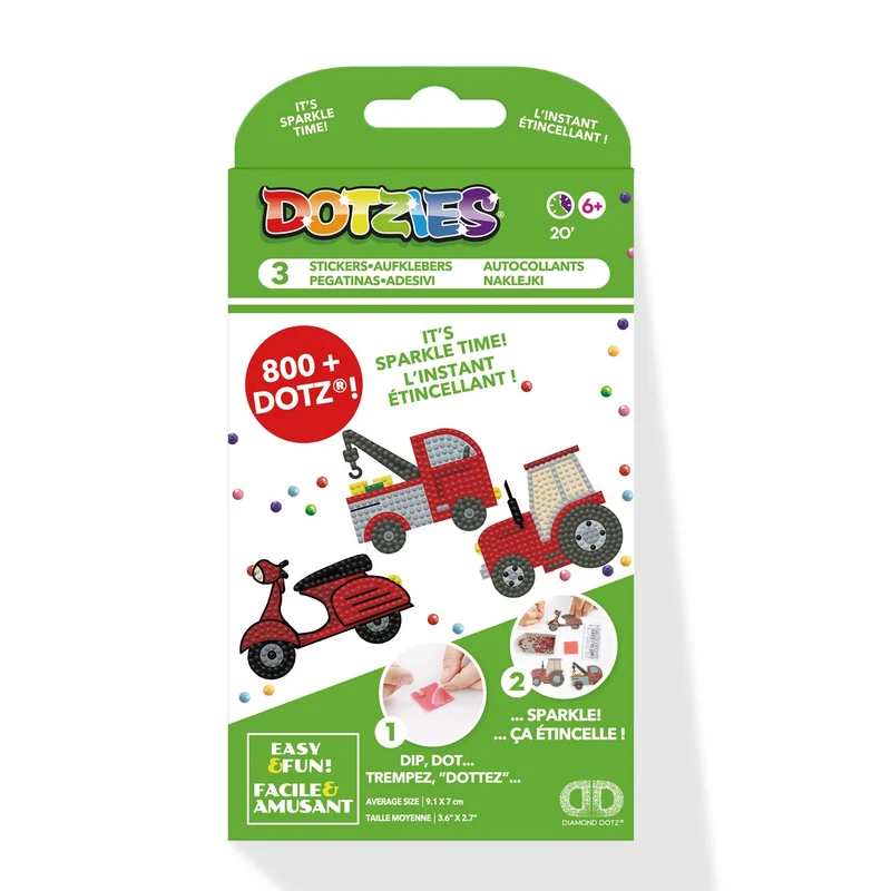 Diamond Dotz Autocollants Pouêt-Pouêt