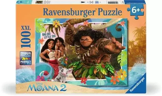 Moana 2 Exploration de nouveaux mondes 100 pièces