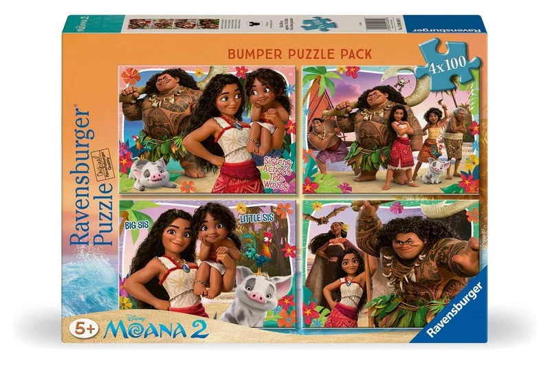 Disney Moana, 4x100 pièces