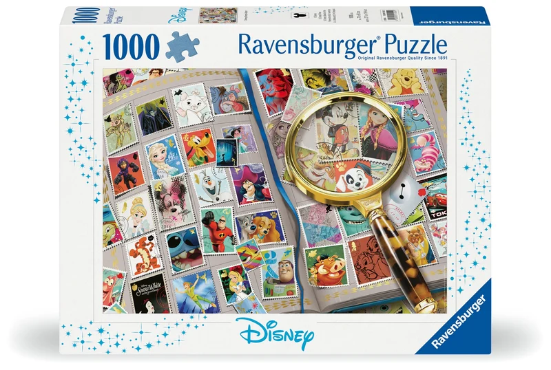 Album de timbres Disney 1000 pièces