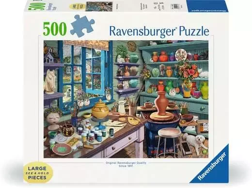 Studio de poterie 500 pièces XXL