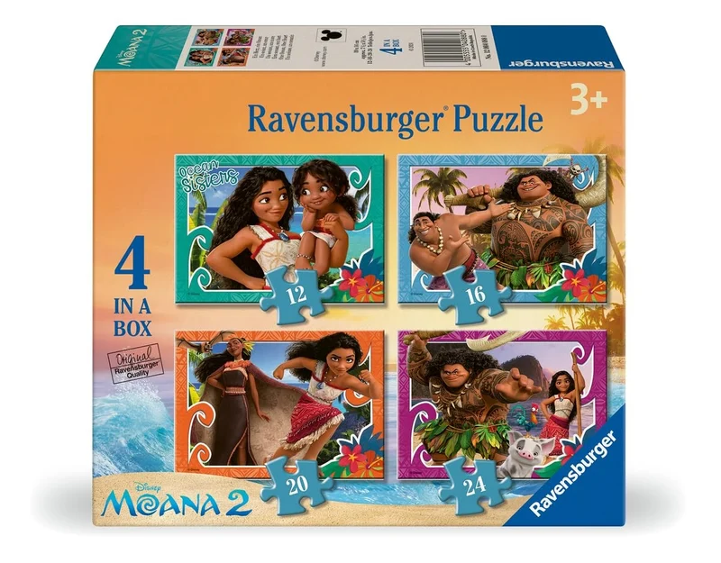 Disney Moana, 12, 16, 20 et 24 pièces