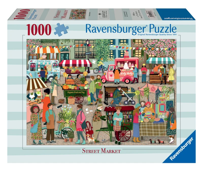 Marché de rue 1000 pièces