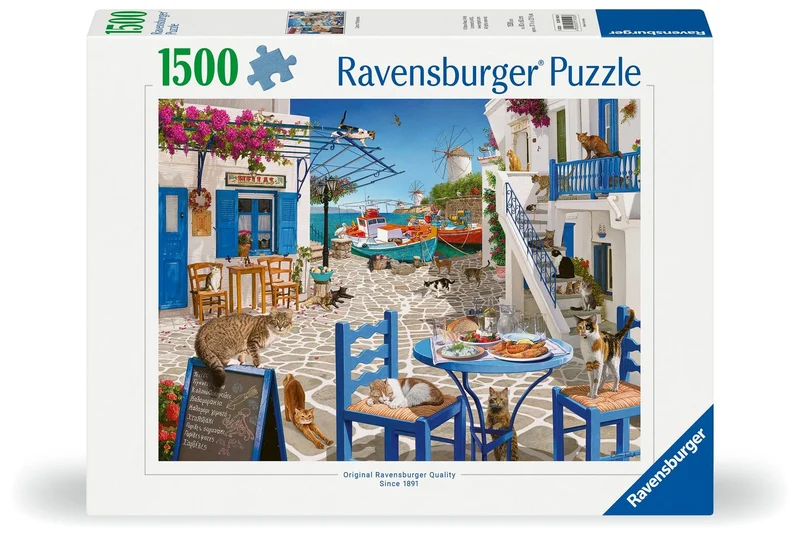 Les chats de Mykonos 1500 pièces