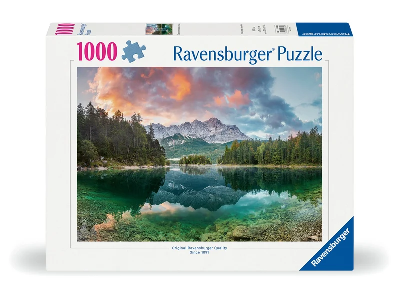 Zugspitze à l'Eibsee, Allemagne 1000 pièces