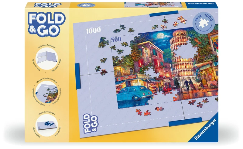 Plateau (support) à puzzle