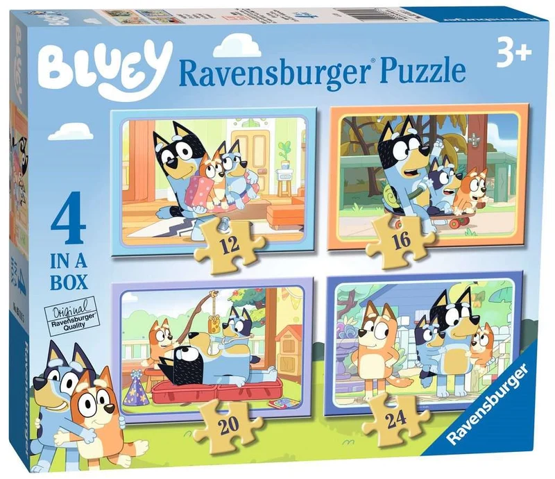 Bluey, 12, 16, 20 et 24 pièces