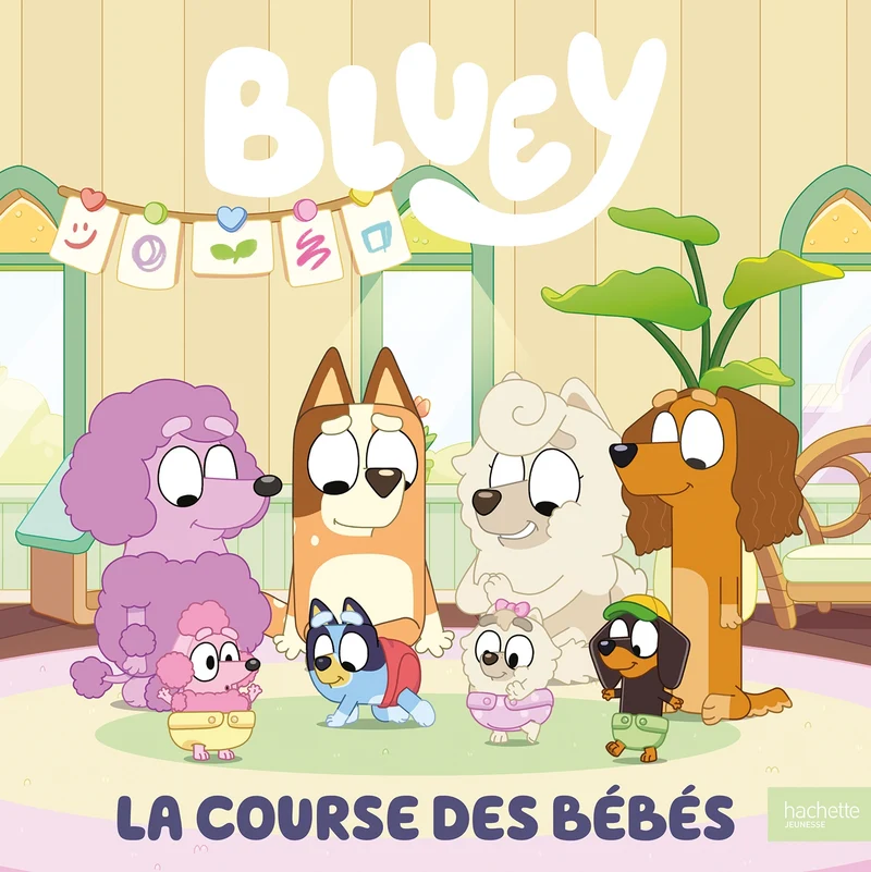 Bluey La course des bébés