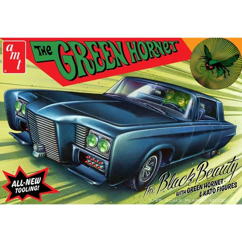 Modèle à coller, green hornet black beauty 1/25