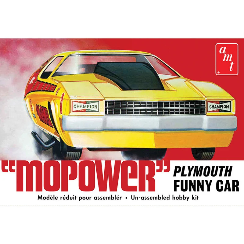 Modèle à coller mopower playmouth funny car, 1/25