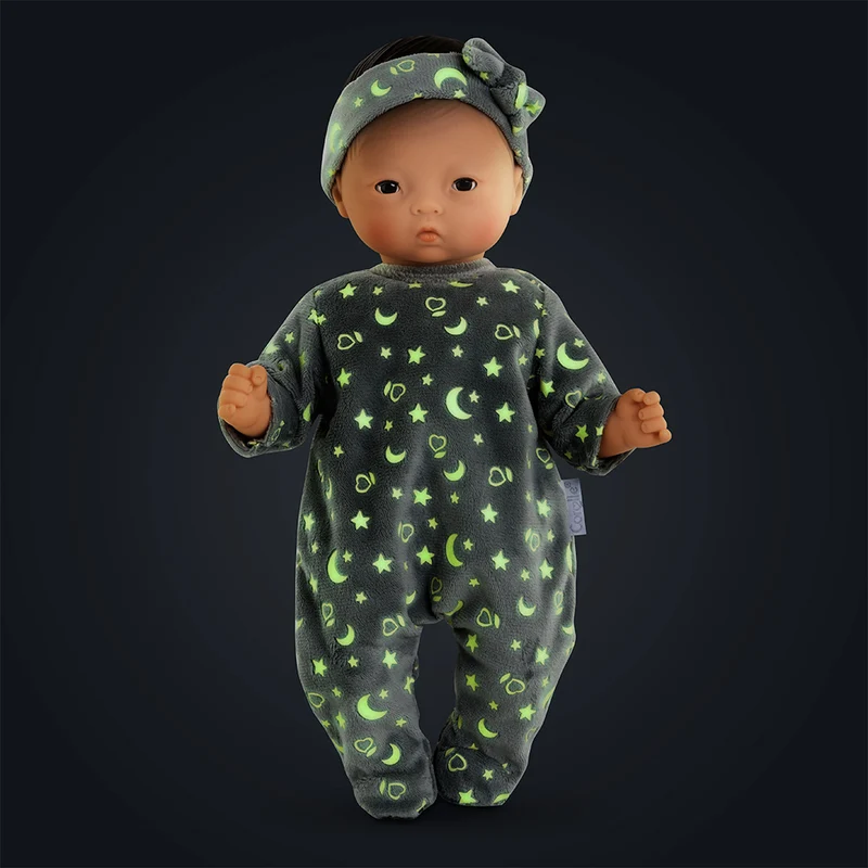 Corolle Pyjama brille dans la nuit et bandeau