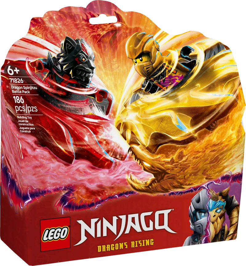 Ensemble de combat de Spinjitzu du dragon