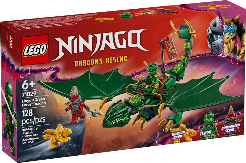 Le dragon vert de la forêt de Lloyd