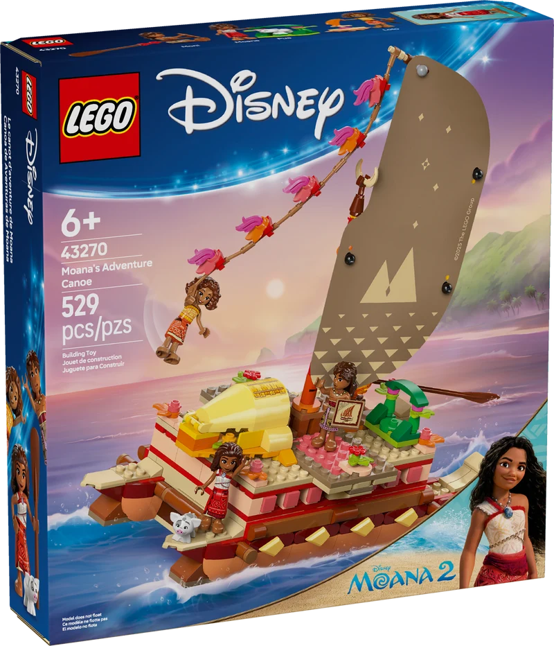 Le canot d’aventure de Moana