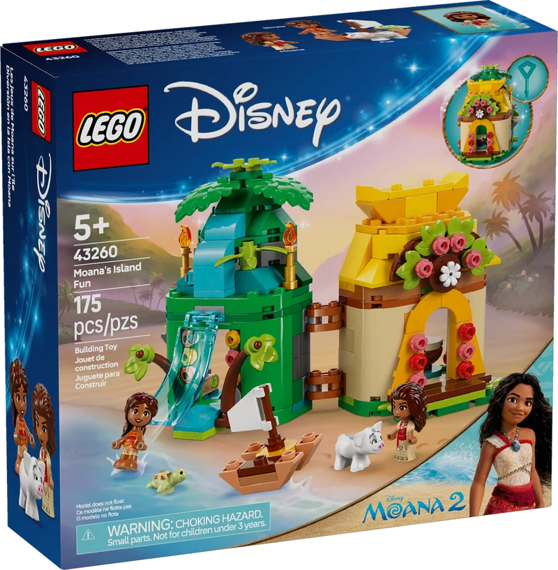 Les jeux de Moana sur l’île