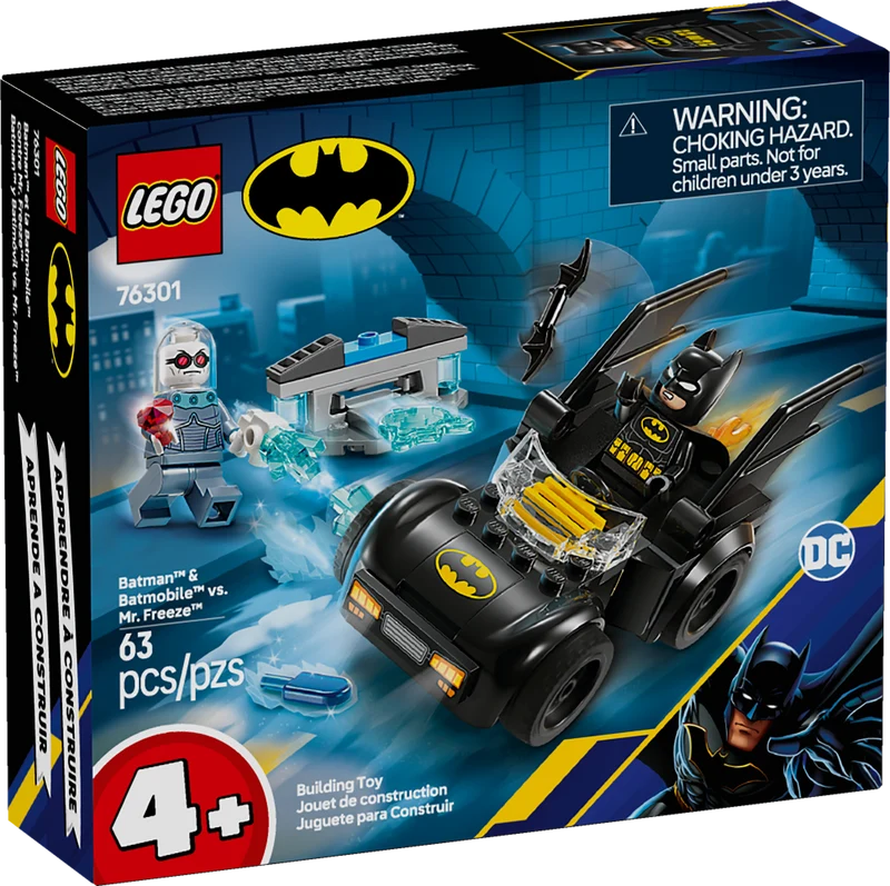 Batman™ et la Batmobile™ contre Mr. Freeze™