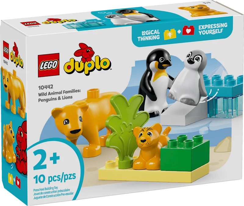 Familles d’animaux sauvages : Pingouins et lions