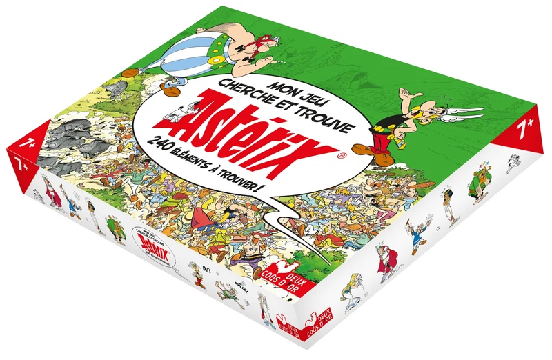 Coffret Astérix Mon jeu cherche et trouve