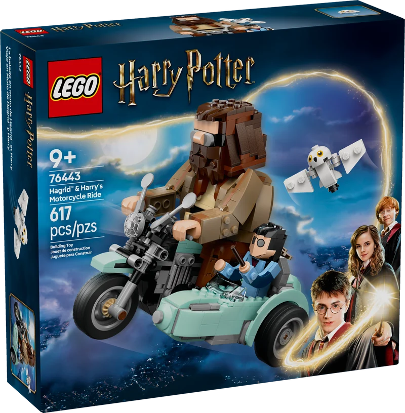 La balade en moto de Hagrid™ et Harry