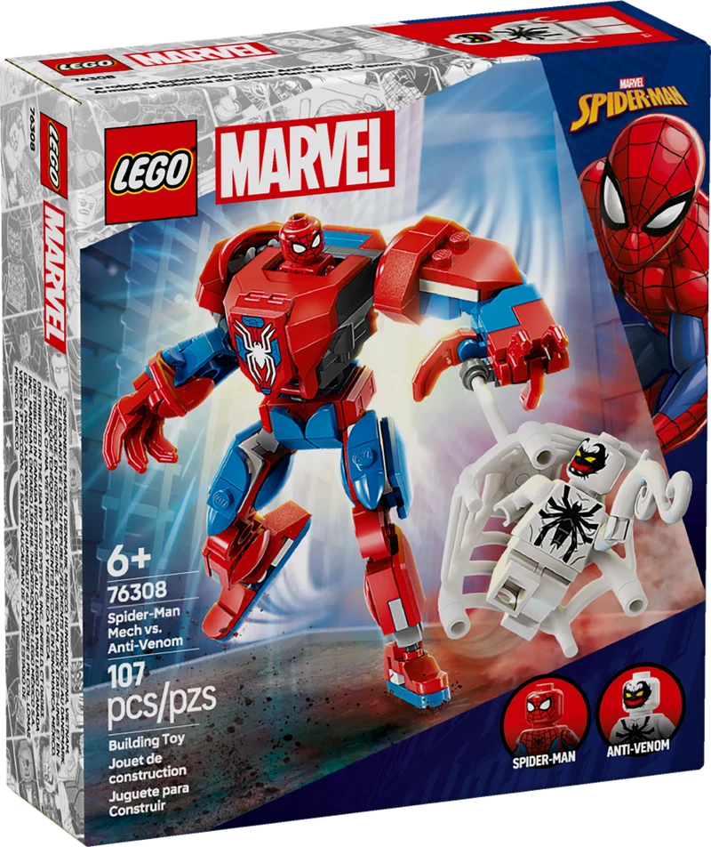 Le robot de Spider-Man contre Anti-Venom