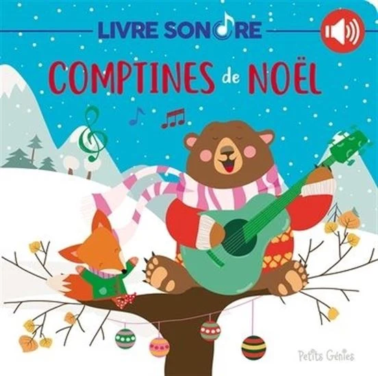 Comptines de Noël Livre sonore