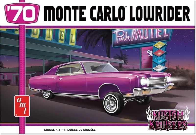 Modèle à coller 70 monte carlo lowrider 1/25