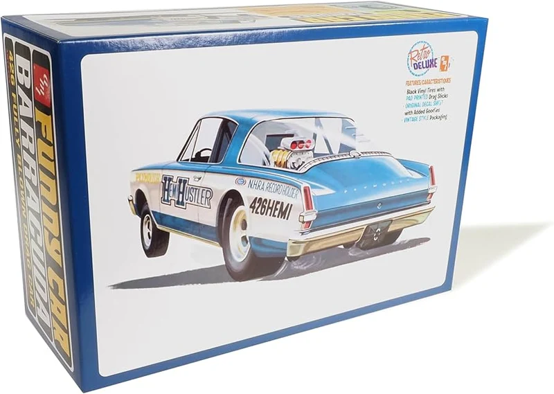 Modèle à coller 66 plymouth baracuda hemi 1/25