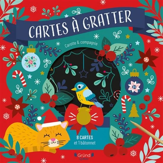 C'est Noël Cartes à gratter