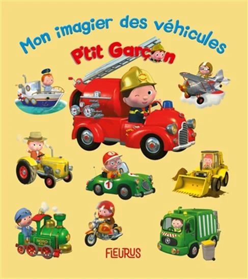 Mon imagier des véhicules P'tit Garçon