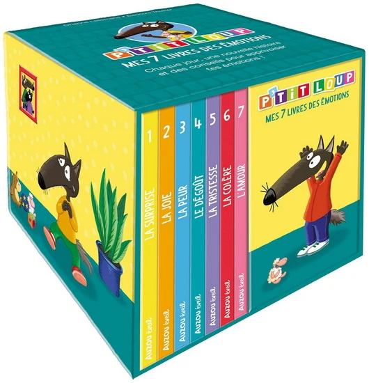 P'tit Loup Mes 7 livres des émotions