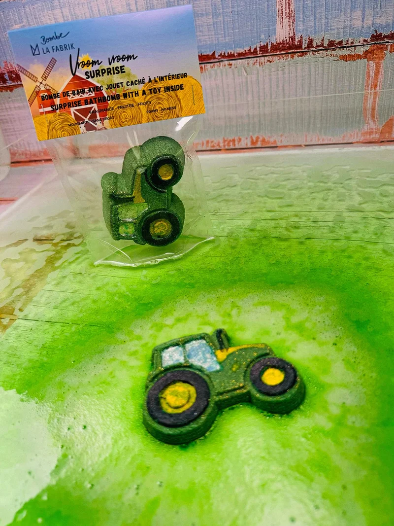 Bombe de bain - Tracteur