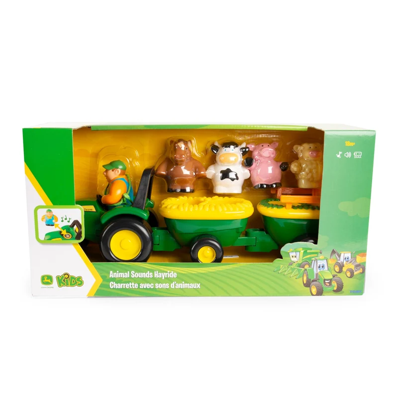 Tracteur John Deere avec sons d'animaux