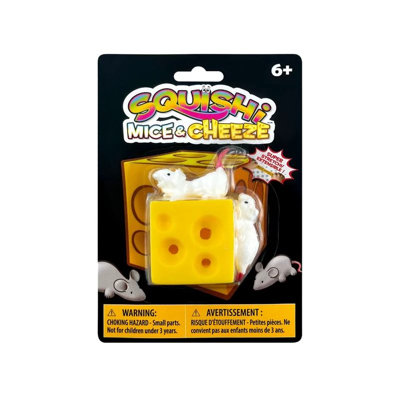 Squishy souris et fromage