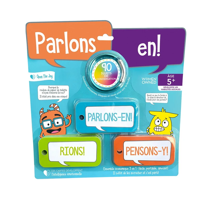 Cartes de conversation: Parlons-en!