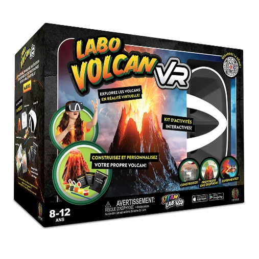 Volcano lab VR (réalité virtuelle)