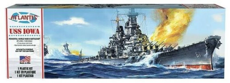 Modèle à assembler Uss IOWA Battleship 1:535