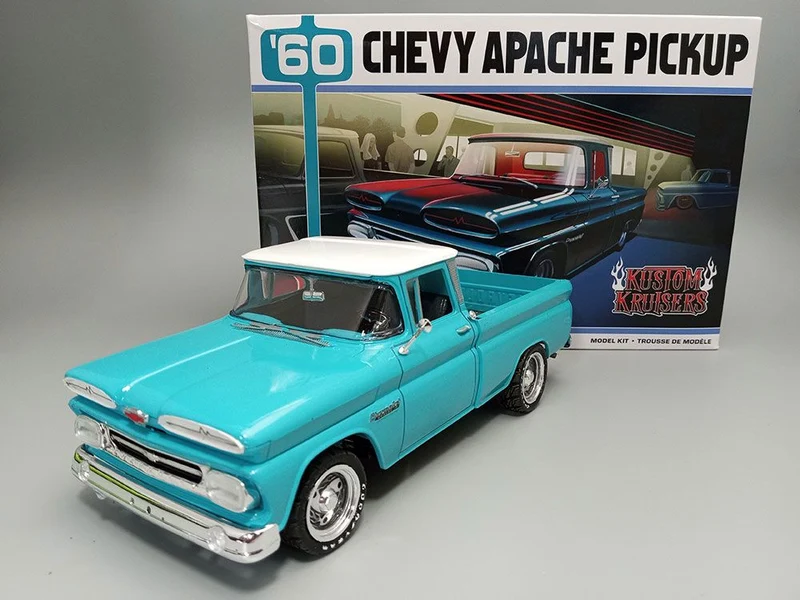 60 chev apache p/u street machine 1/25