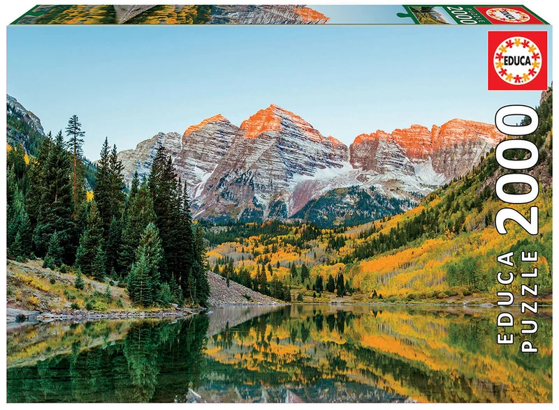 Maroon Bells, États-Unis, 2000 pièces
