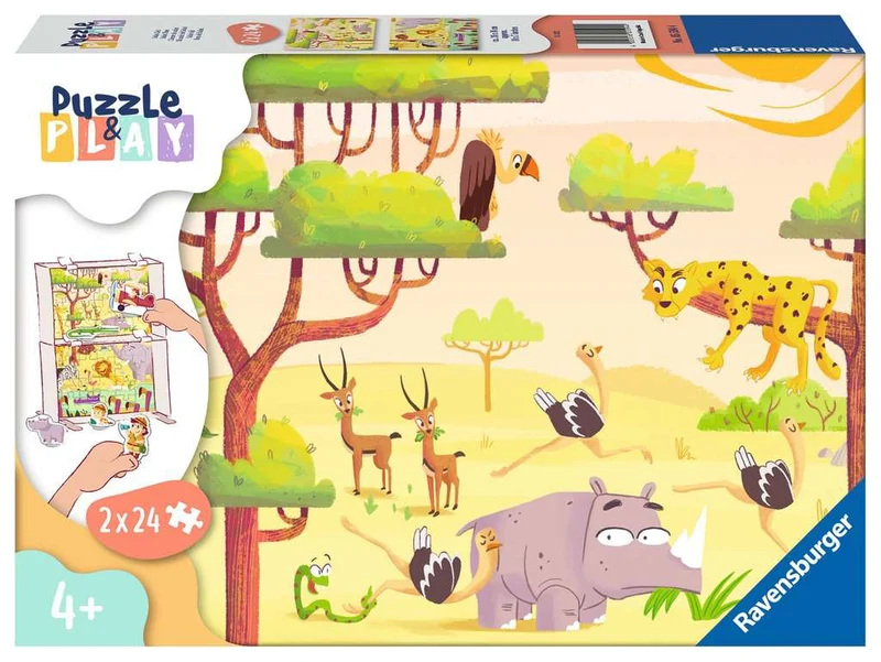 L'heure du Safari 2 X 24 pièces