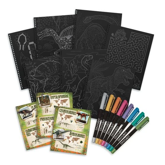 Livre de coloriage à pages noires