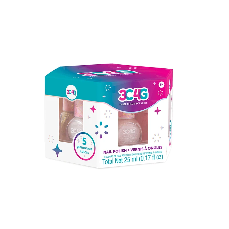 Ensemble de 5 vernis à ongles