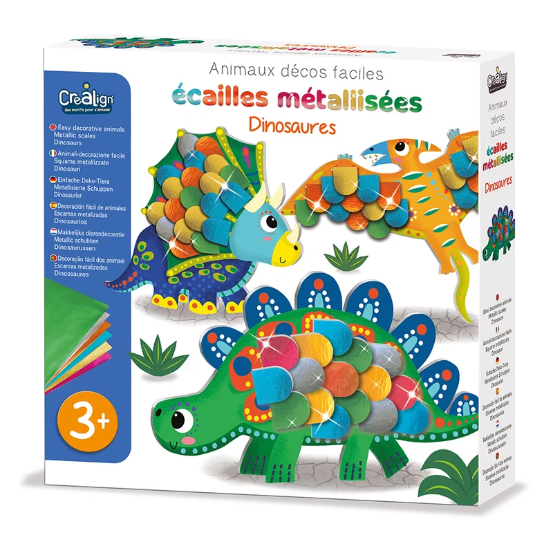 Écailles métallisées - Dinosaures