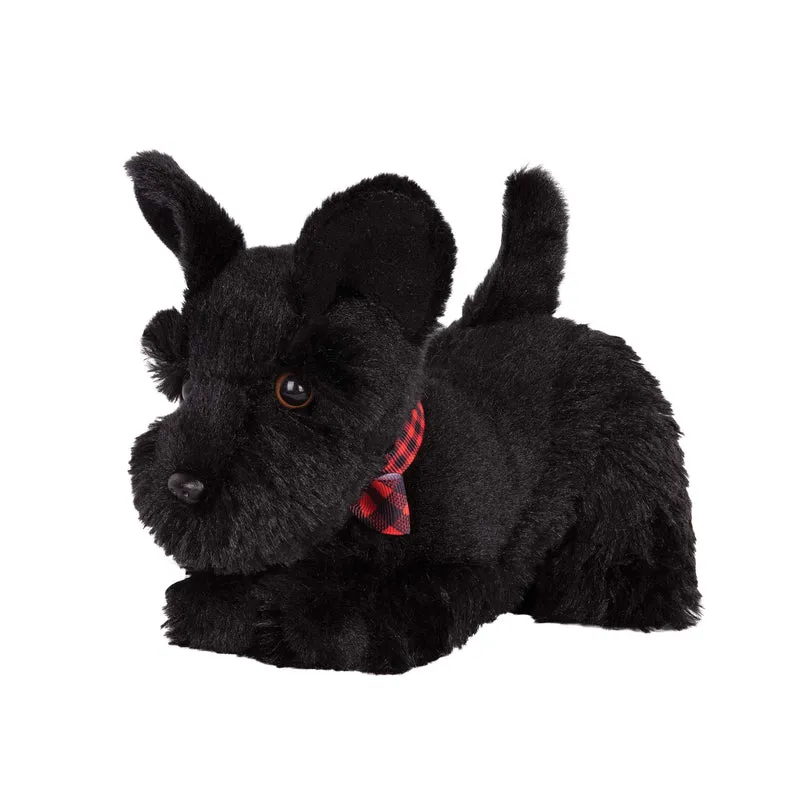 Chiot Scottish Terrier en peluche - 15 cm