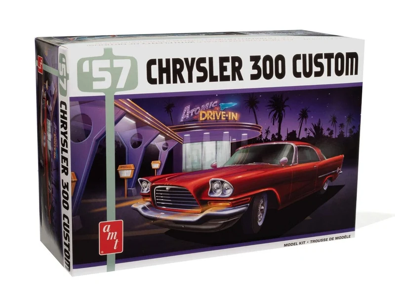Modèle à coller 57 CHRYSLER 300 'Custom'' 1/25