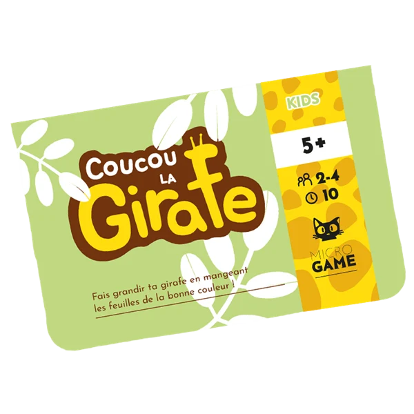 Coucou la Girafe Microgame (version française)