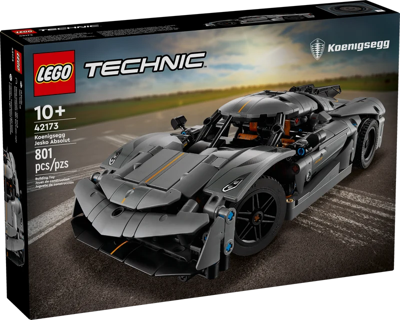 L’hypervoiture Koenigsegg Jesko Absolut grise