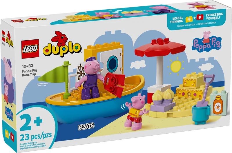 Le voyage en bateau de Peppa Cochon