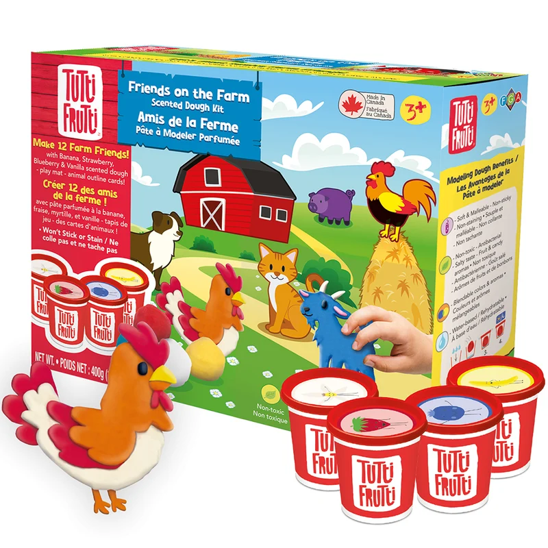 Pâte à modeler Amis de la ferme