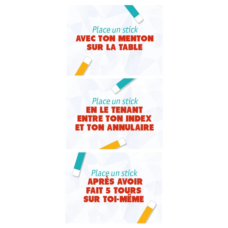 Stick and stack (version française)